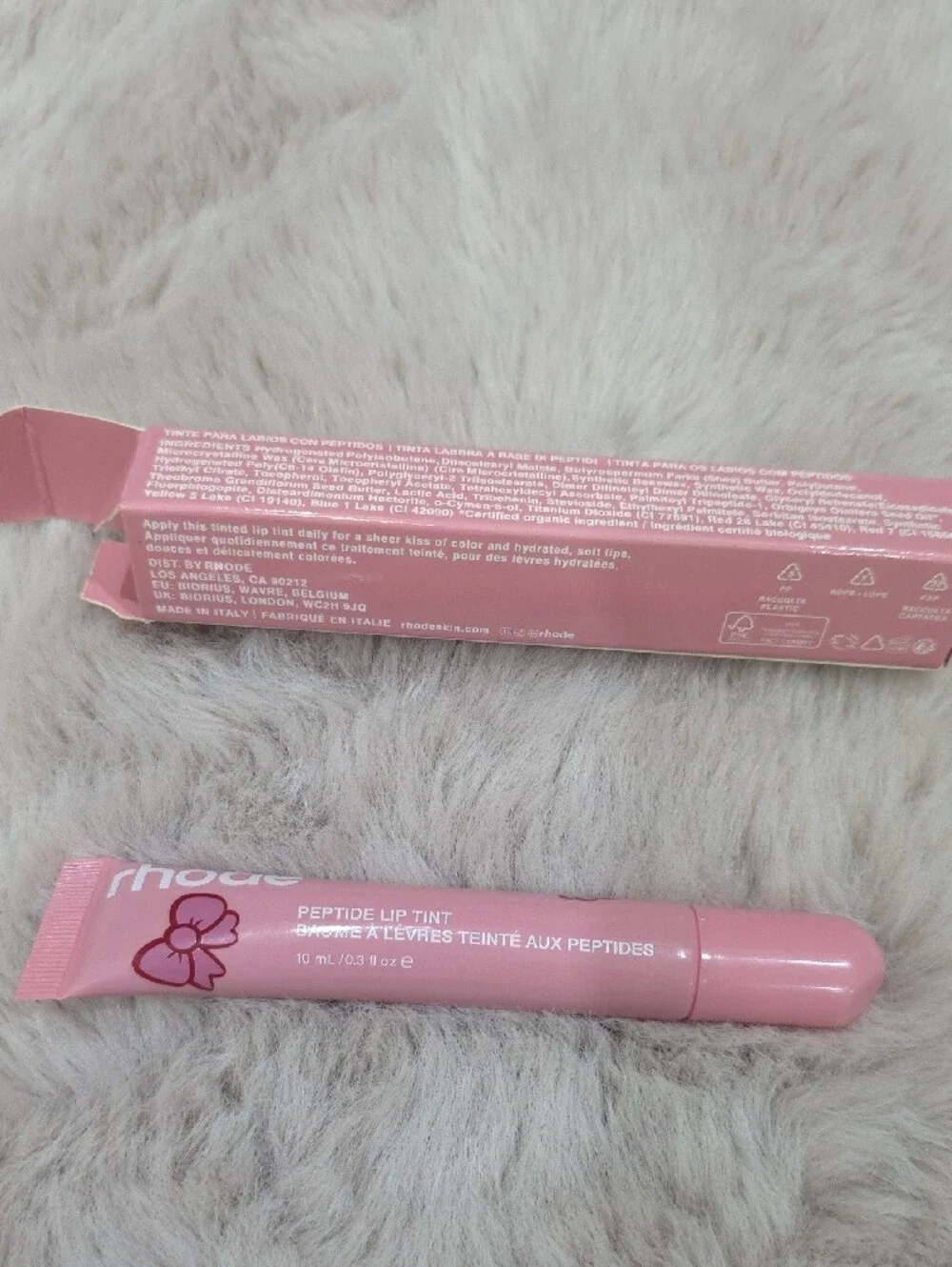 Rhode Scented Peptide Lip Tint – Ribbon 🎀 Limited Edition - New In Box
